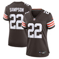 Dylan Sampson Cleveland Browns Women's Team Game Jersey - Brown