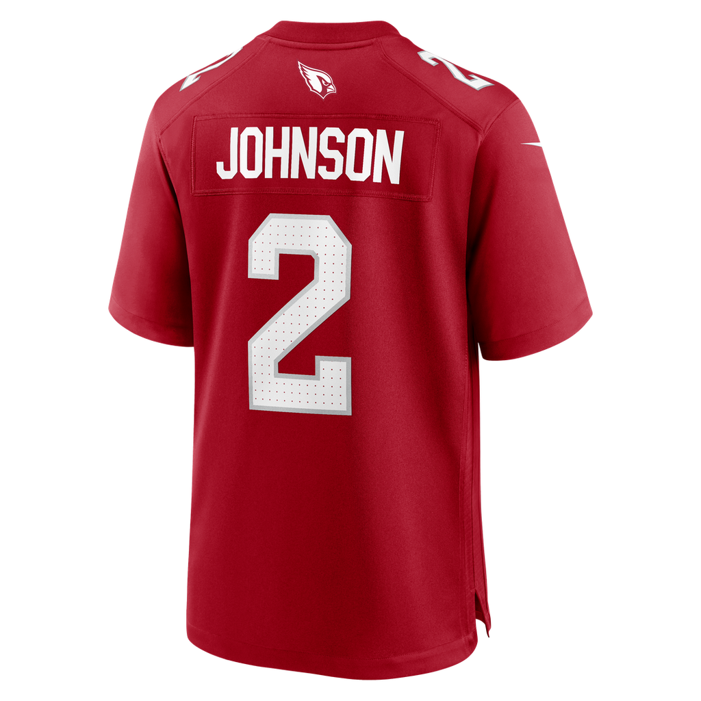 Will Johnson Arizona Cardinals Team Game Jersey - Cardinal