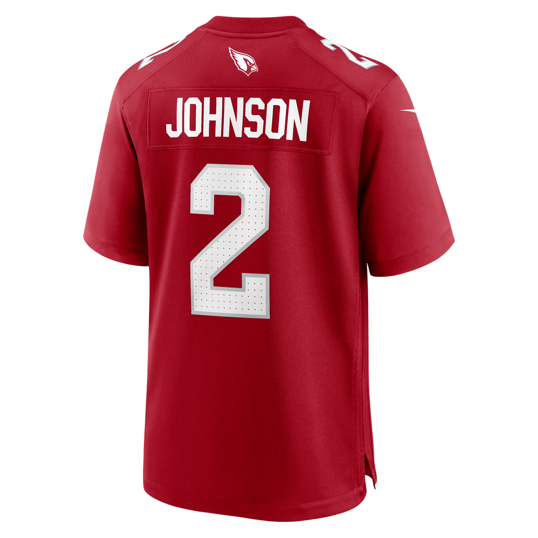 Will Johnson Arizona Cardinals Team Game Jersey - Cardinal