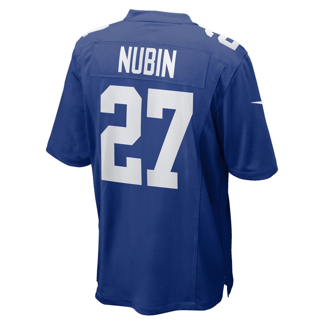 Tyler Nubin New York Giants Team Game Jersey - Royal