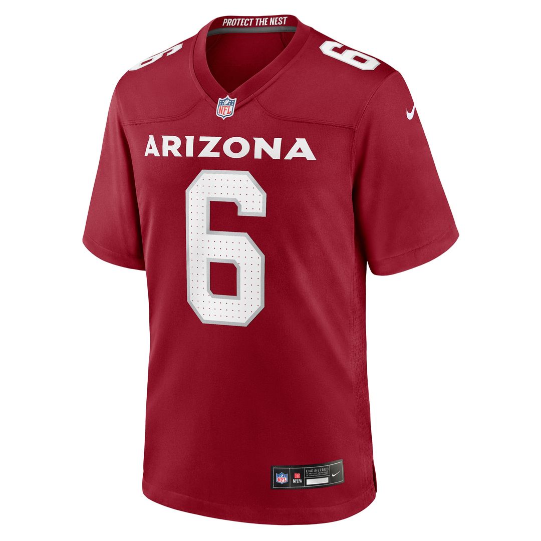 James Conner Arizona Cardinals Home Game Jersey - Cardinal