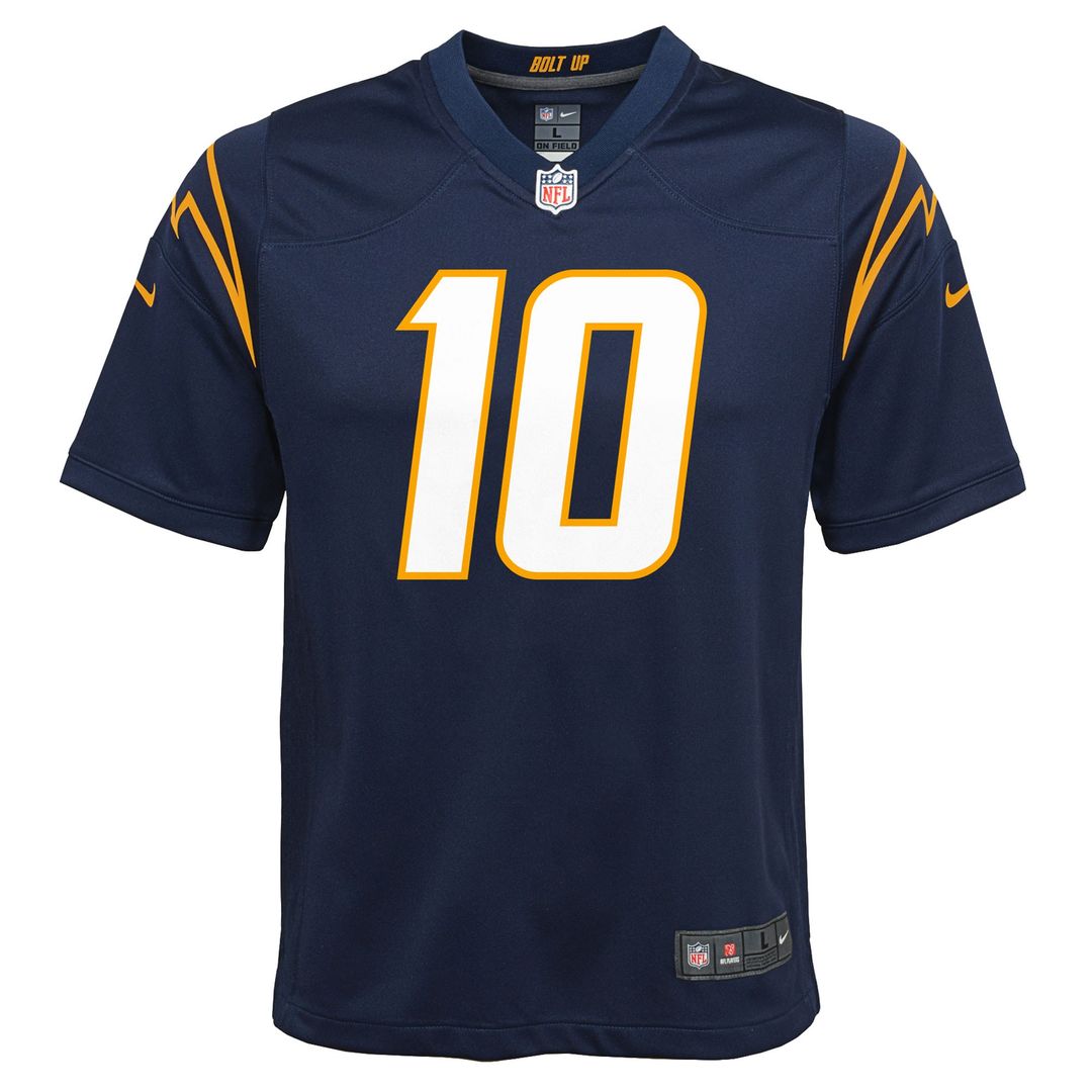 Justin Herbert Los Angeles Chargers Youth Game Jersey - Navy