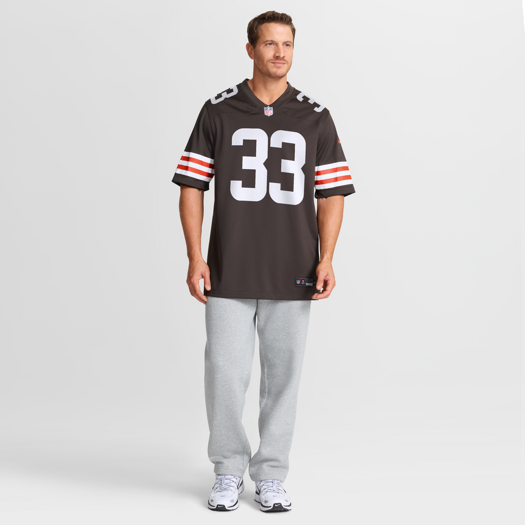 Ronnie Hickman Cleveland Browns Team Game Jersey - Brown