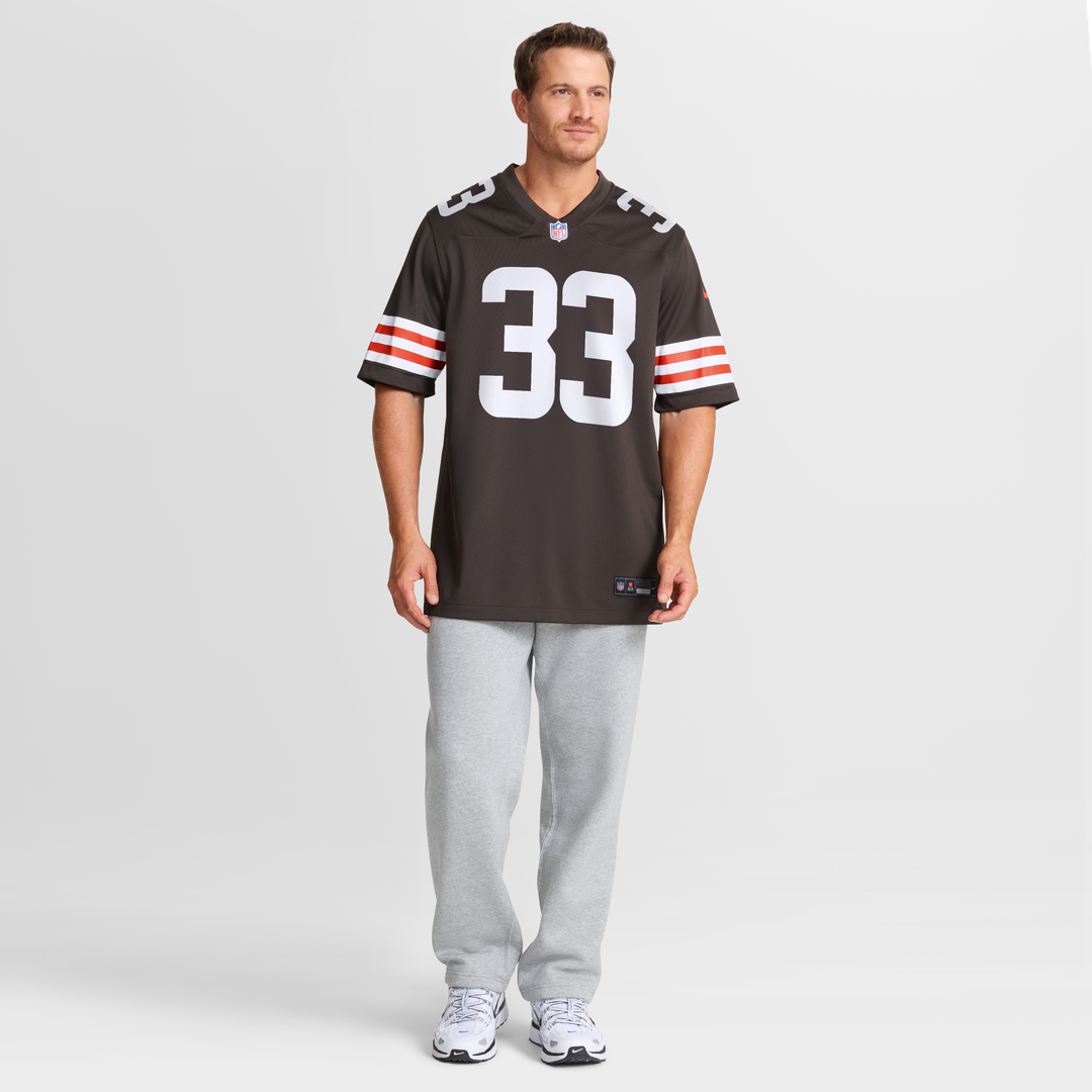 Ronnie Hickman Cleveland Browns Team Game Jersey - Brown