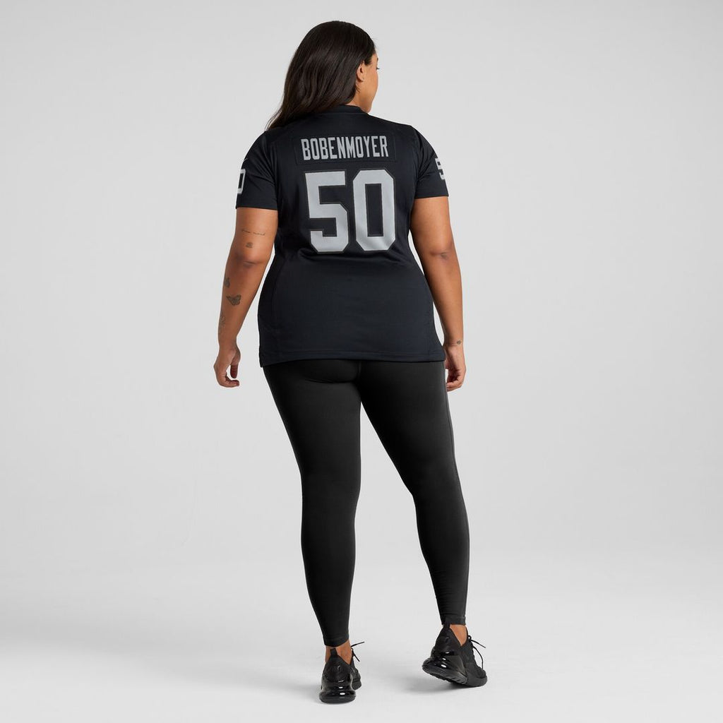Jacob Bobenmoyer Las Vegas Raiders Women's Game Player Jersey - Black