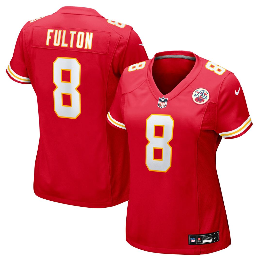 Kristian Fulton Kansas City Chiefs Women's Team Game Jersey - Red