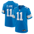 Damone Clark Detroit Lions Team Game Jersey - Blue