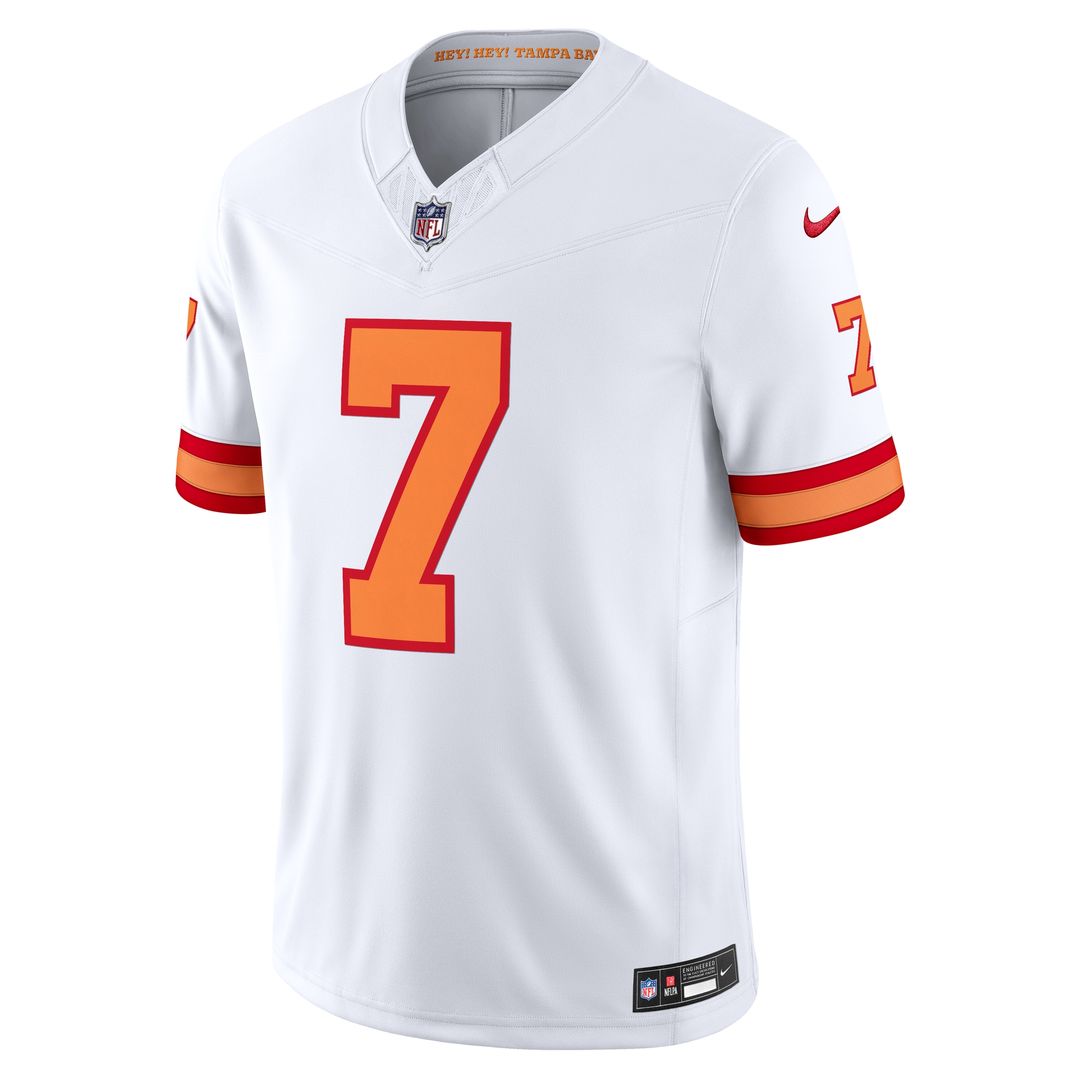 Bucky Irving '76 Tampa Bay Buccaneers Vapor F.U.S.E. Player Limited Jersey - White