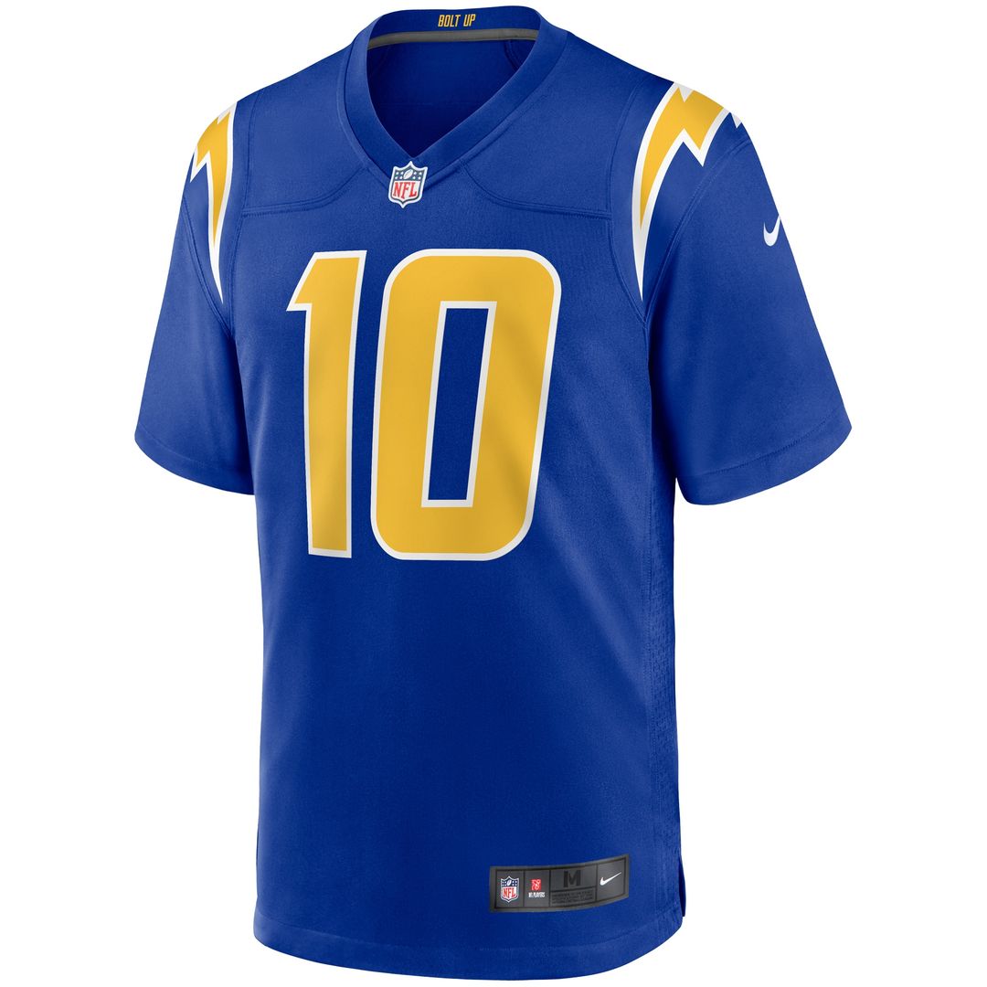 Justin Herbert Los Angeles Chargers Alternate Game Jersey - Navy