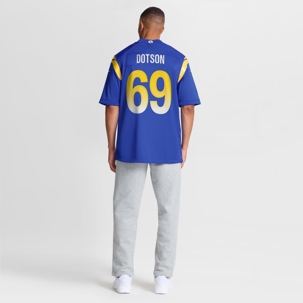 Kevin Dotson Los Angeles Rams Game Jersey - Royal