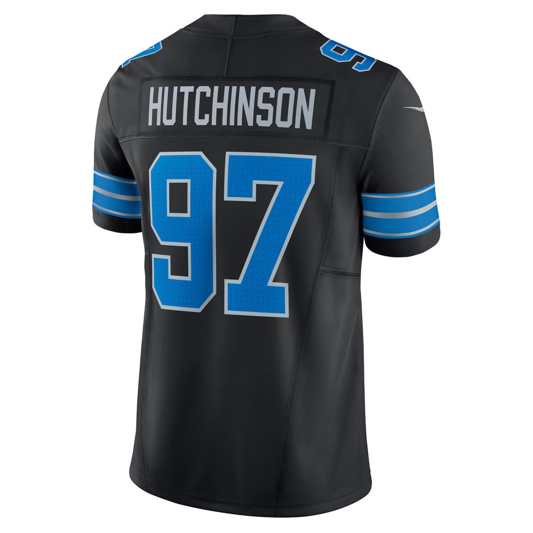 Aidan Hutchinson Detroit Lions 2nd Alternate Vapor F.U.S.E. Limited Jersey - Black