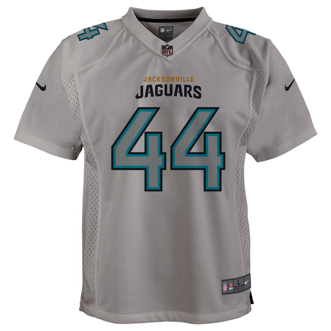 Travon Walker Jacksonville Jaguars Youth Atmosphere Game Jersey - Gray