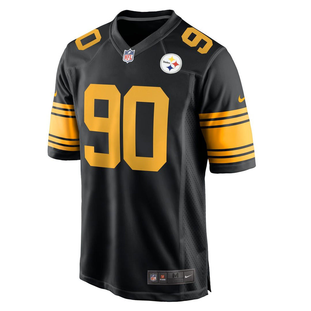 T.J. Watt Pittsburgh Steelers Alternate Game Jersey - Black