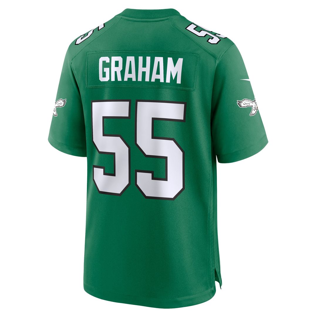 Brandon Graham Philadelphia Eagles Alternate Game Jersey - Kelly Green