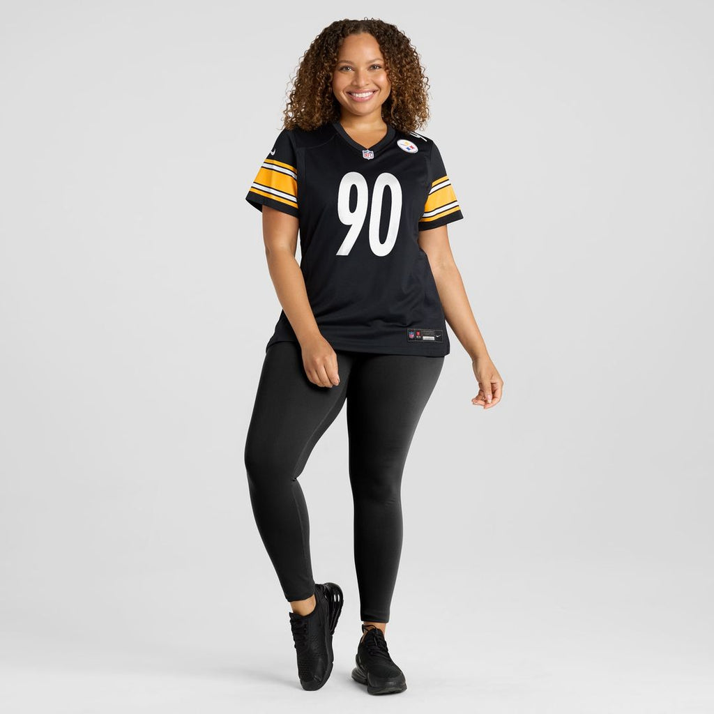 T.J. Watt Pittsburgh Steelers Women's Alternate 1933 Throwback Game Jersey - Gold