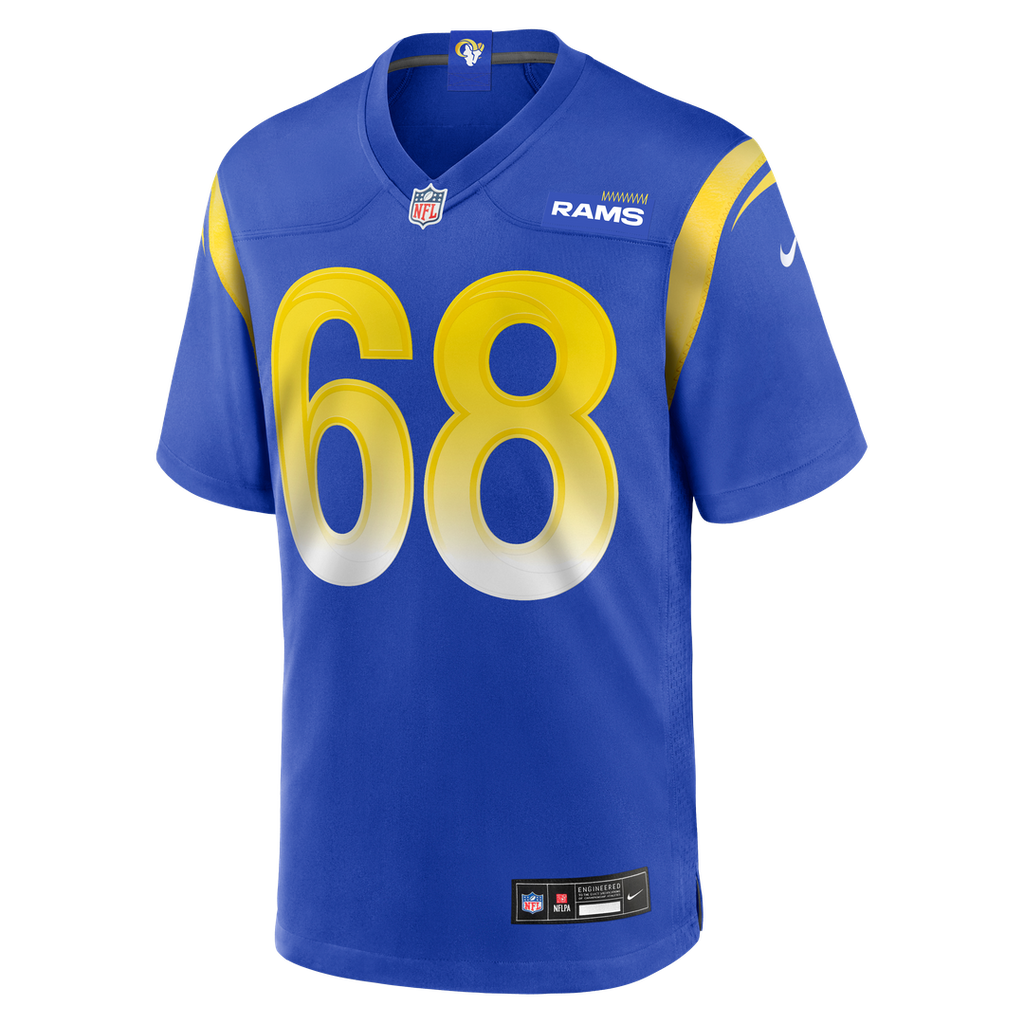 David Quessenberry Los Angeles Rams Nike Team Game Jersey -  Royal