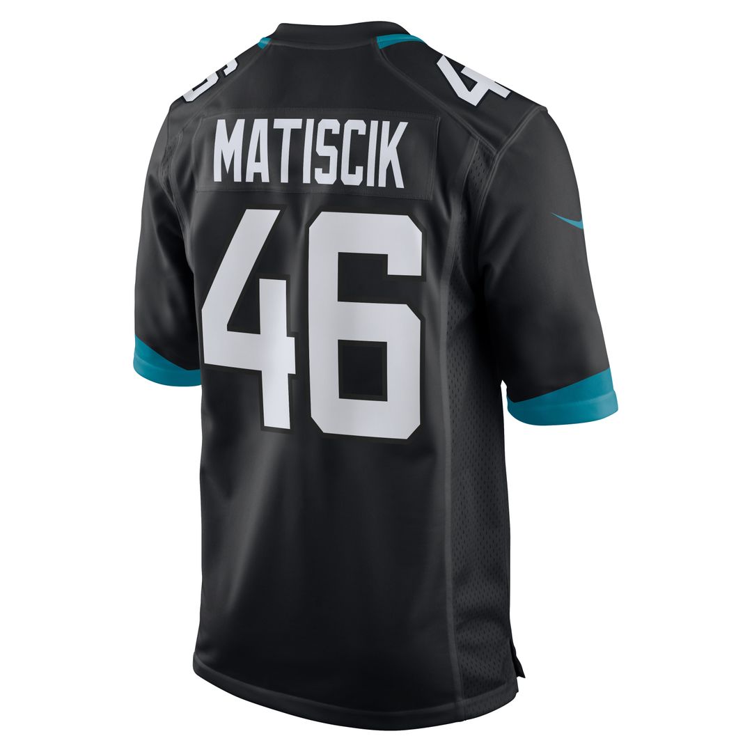 Ross Matiscik Jacksonville Jaguars Game Jersey - Teal