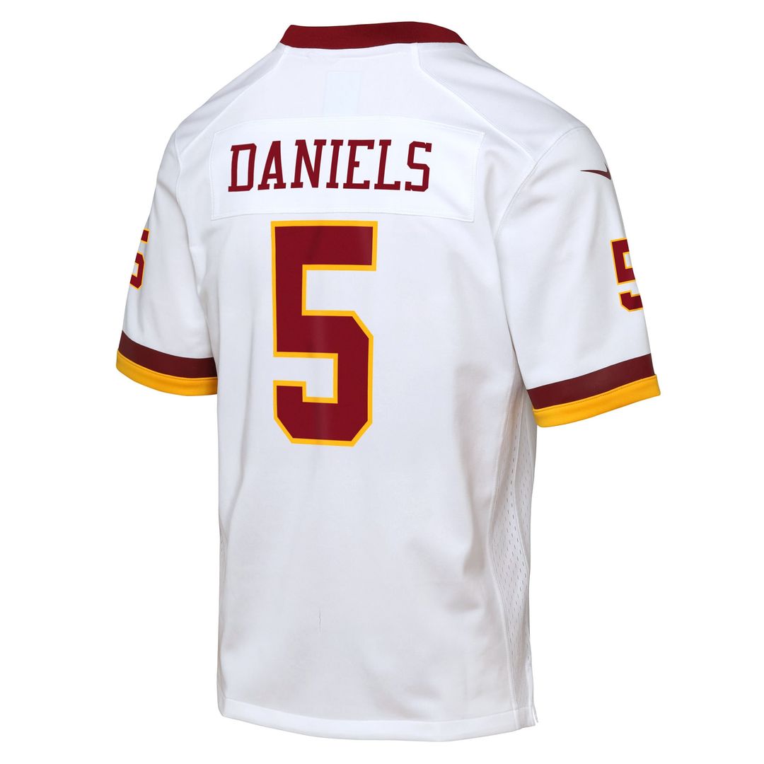 Jayden Daniels Washington Commanders Youth Game Jersey - Burgundy