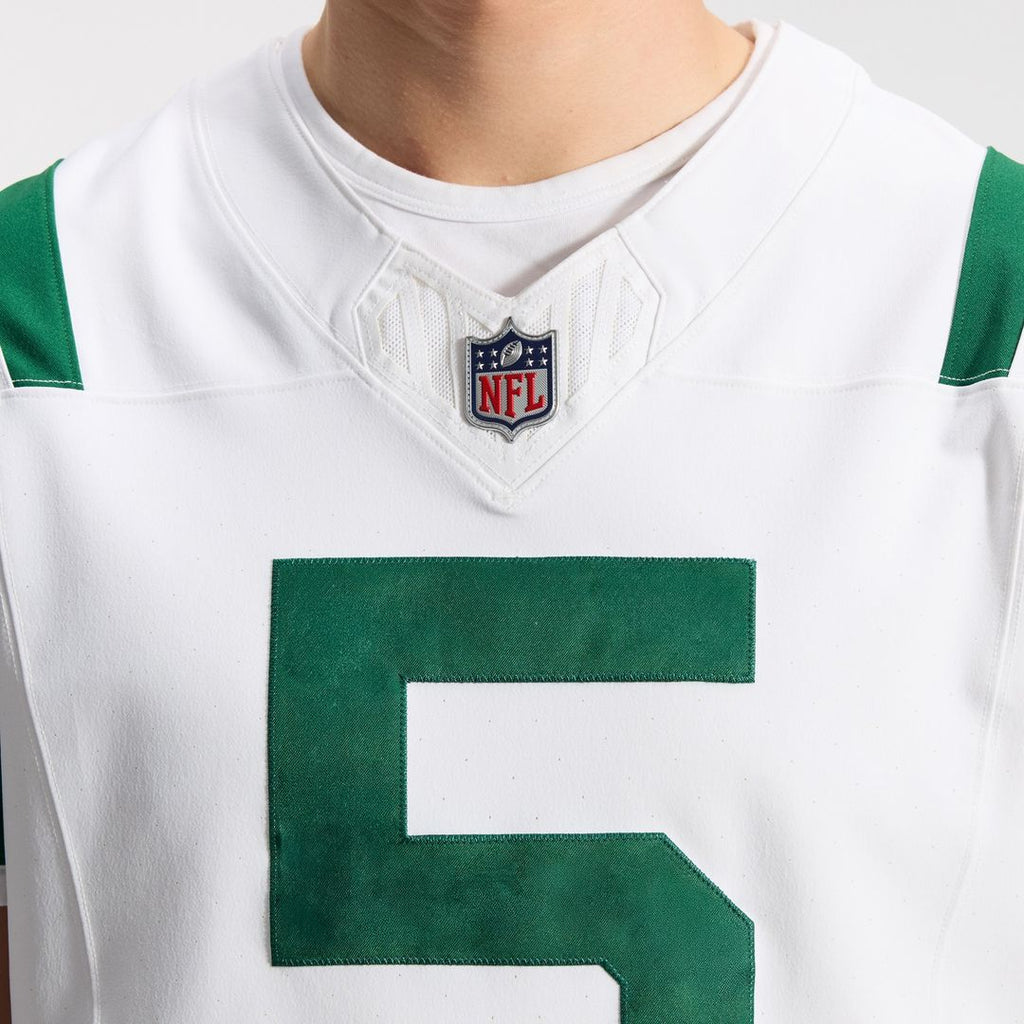 Garrett Wilson New York Jets Classic Alternate Vapor F.U.S.E. Elite Jersey - White