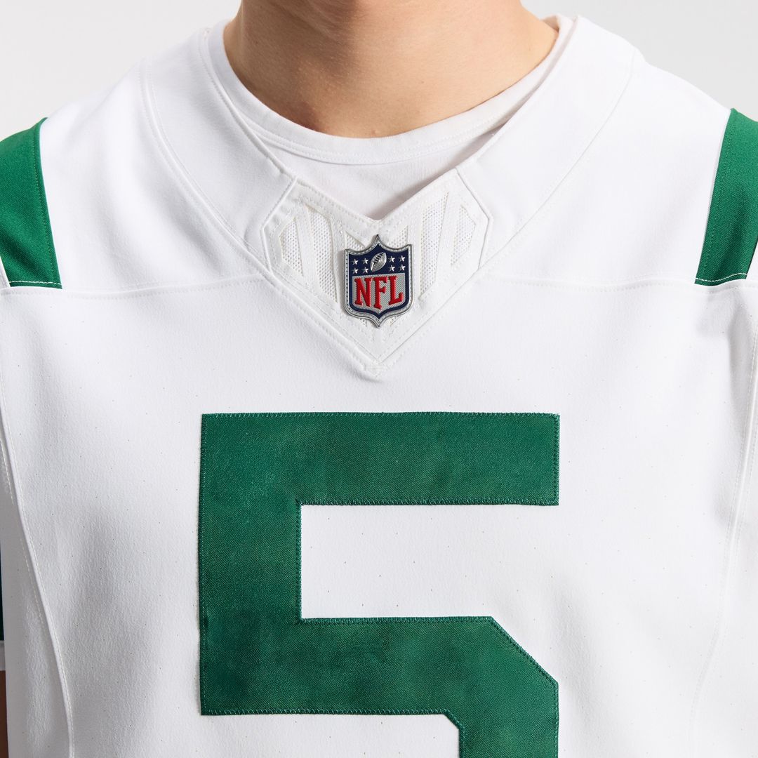 Garrett Wilson New York Jets Classic Alternate Vapor F.U.S.E. Elite Jersey - White