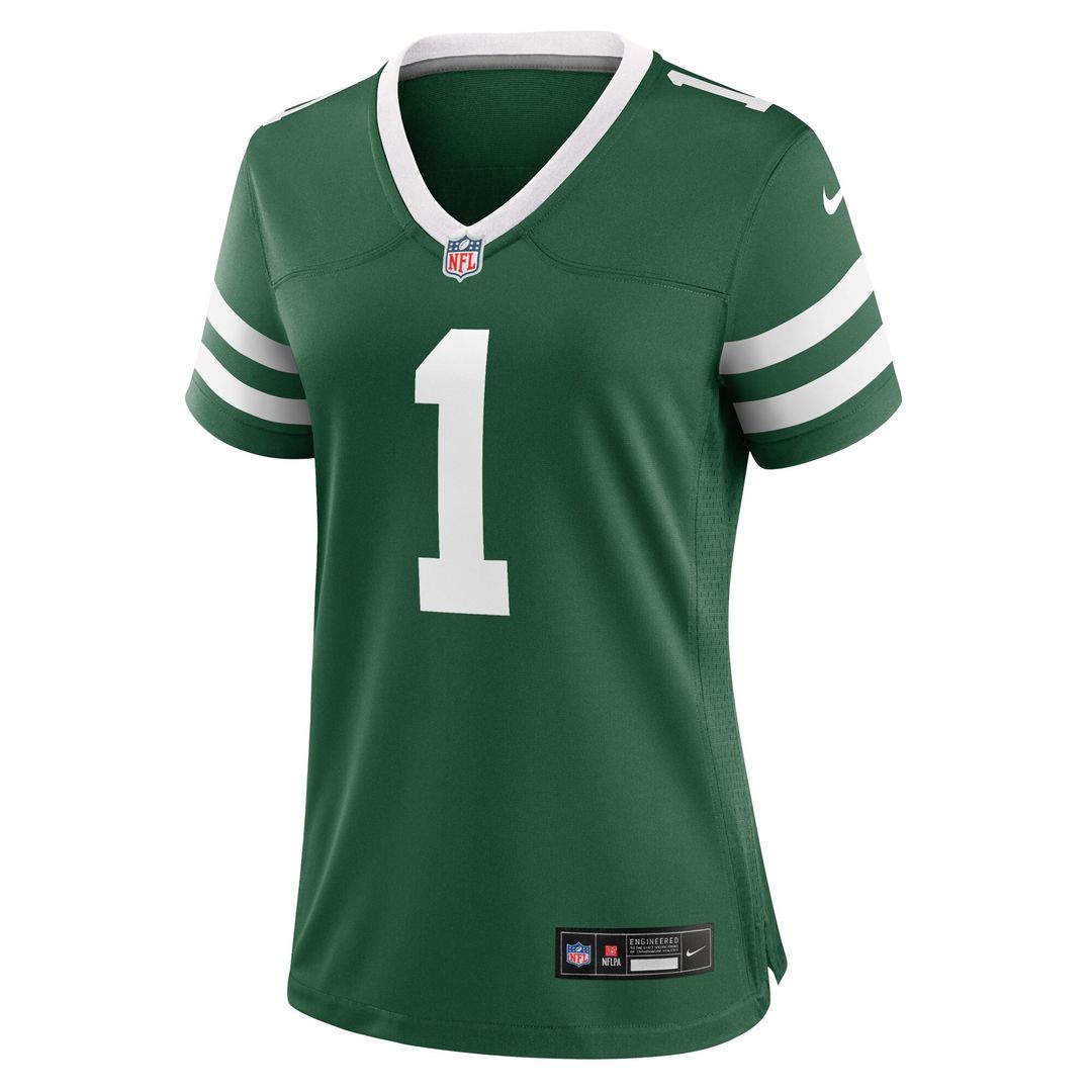 Ahmad Sauce Gardner New York Jets Women's Game Jersey - Legacy Green