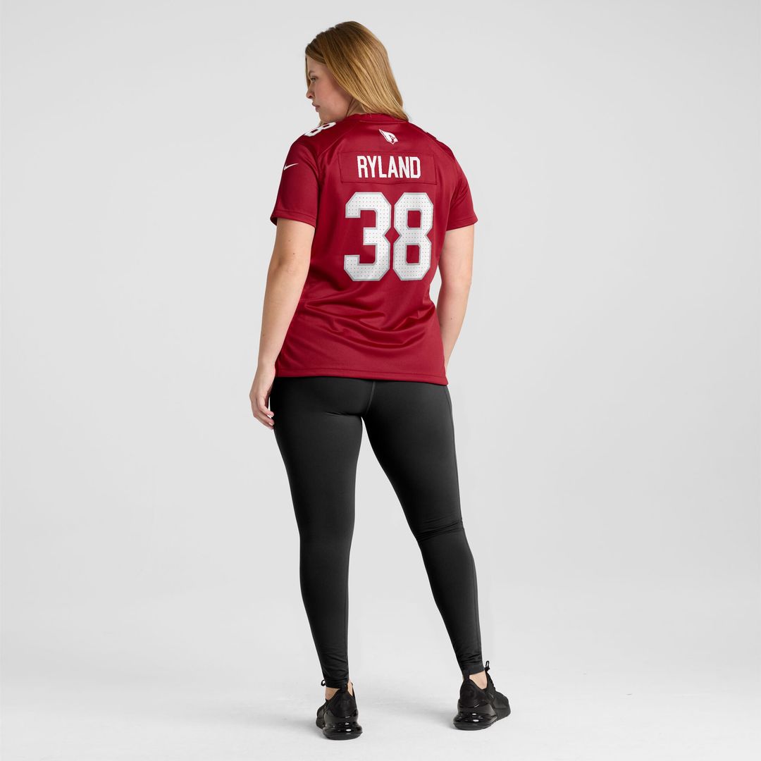 Chad Ryland Arizona Cardinals Women's Team Game Jersey - Cardinal