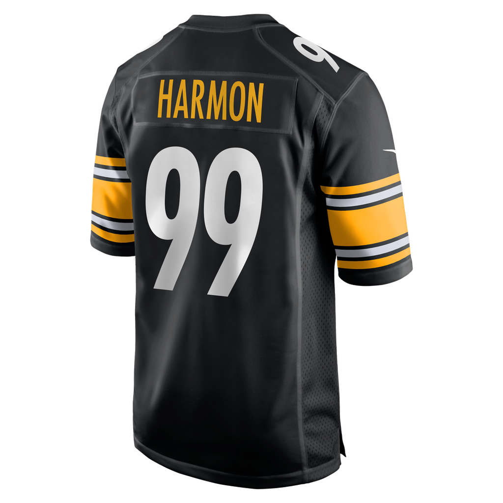 Derrick Harmon Pittsburgh Steelers Game Player Jersey - Black