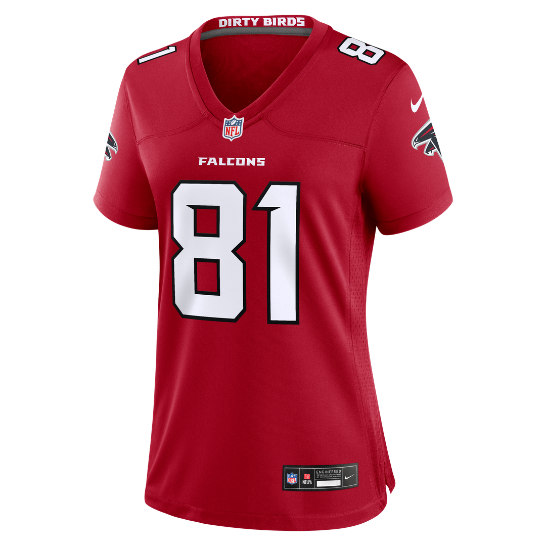 Austin Hooper Atlanta Falcons Women's Team Game Jersey - Red