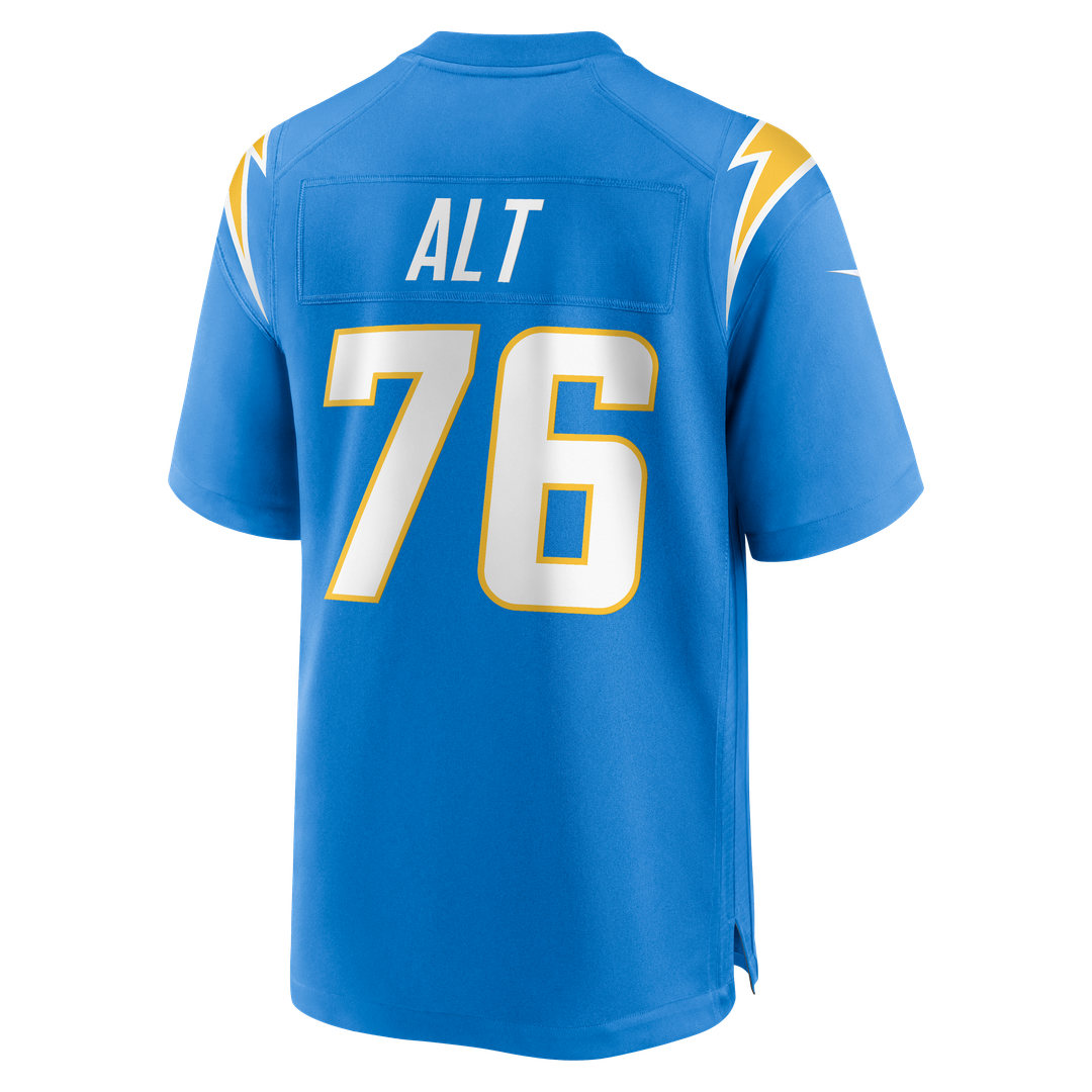 Joe Alt Los Angeles Chargers Player Game Jersey - Powder Blue