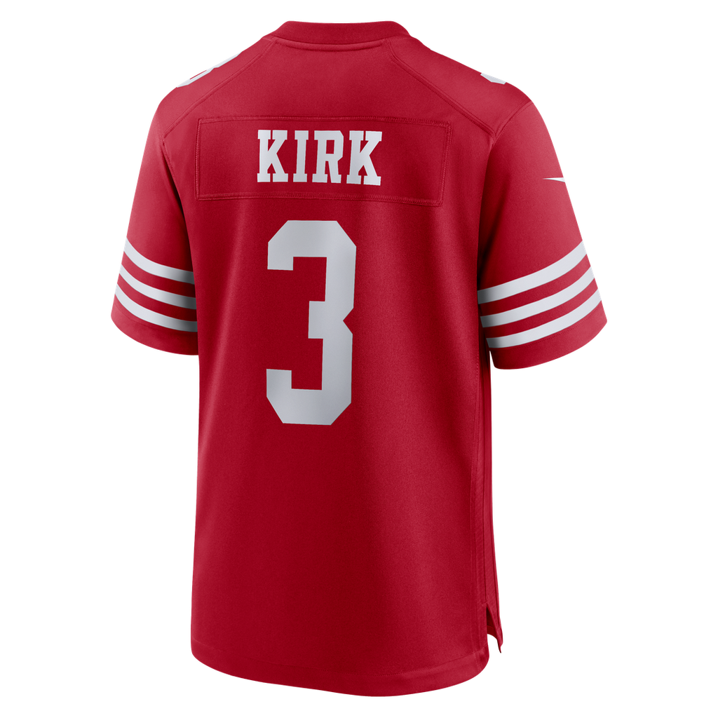 Christian Kirk San Francisco 49ers Team Game Jersey - Scarlet