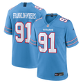 John Franklin-Myers Tennessee Titans Team Game Jersey - Light Blue