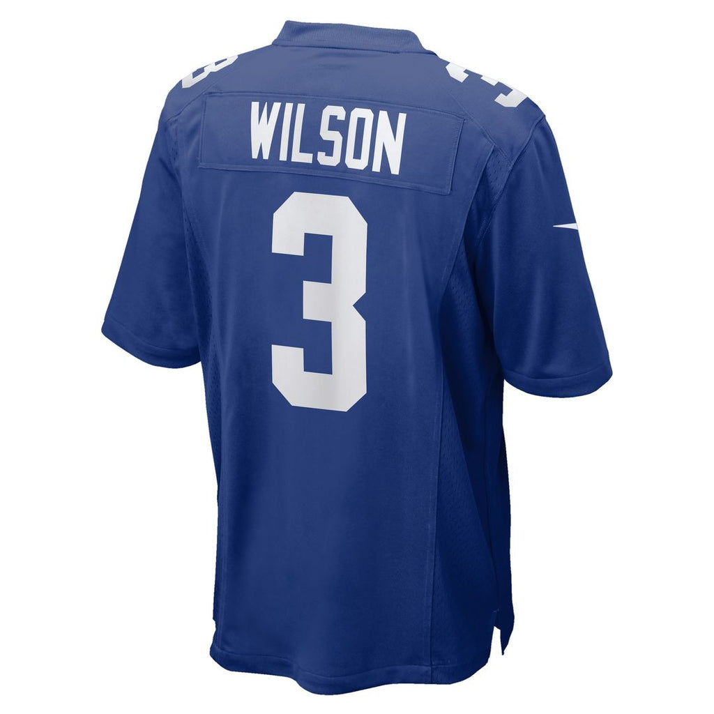 Russell Wilson New York Giants Game Jersey - Royal