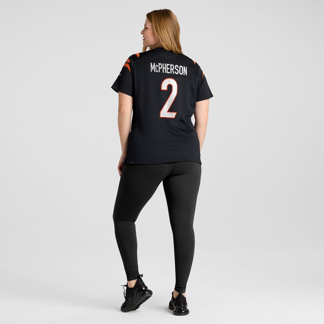 Evan McPherson Cincinnati Bengals Women's Game Jersey - Black