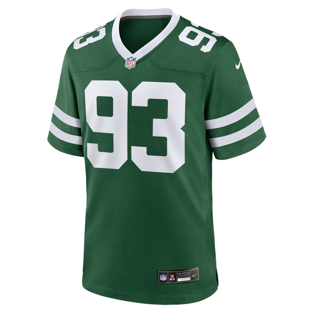 Takk McKinley New York Jets Team Game Jersey - Legacy Green