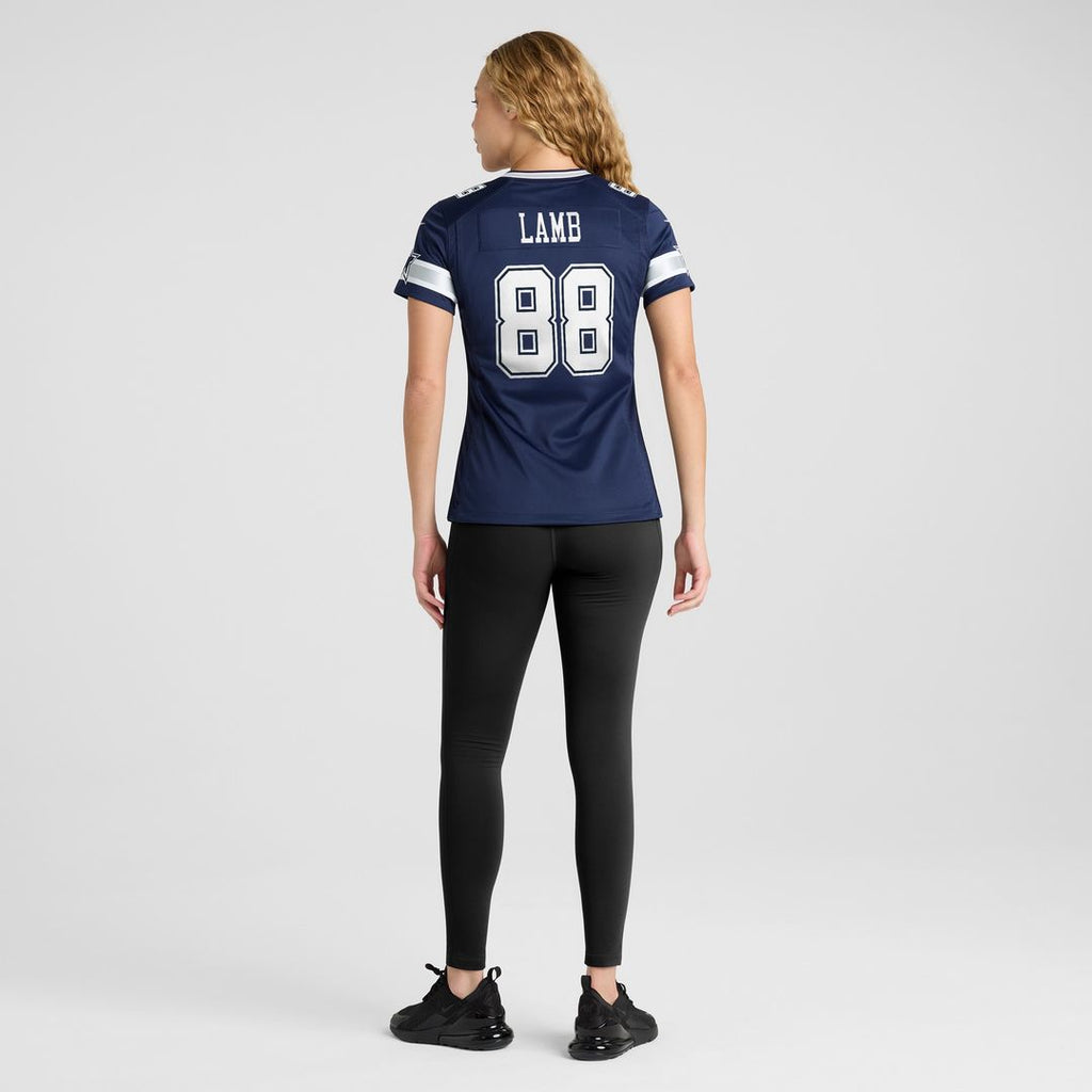 CeeDee Lamb Dallas Cowboys Women's 2nd Alternate Game Jersey - White