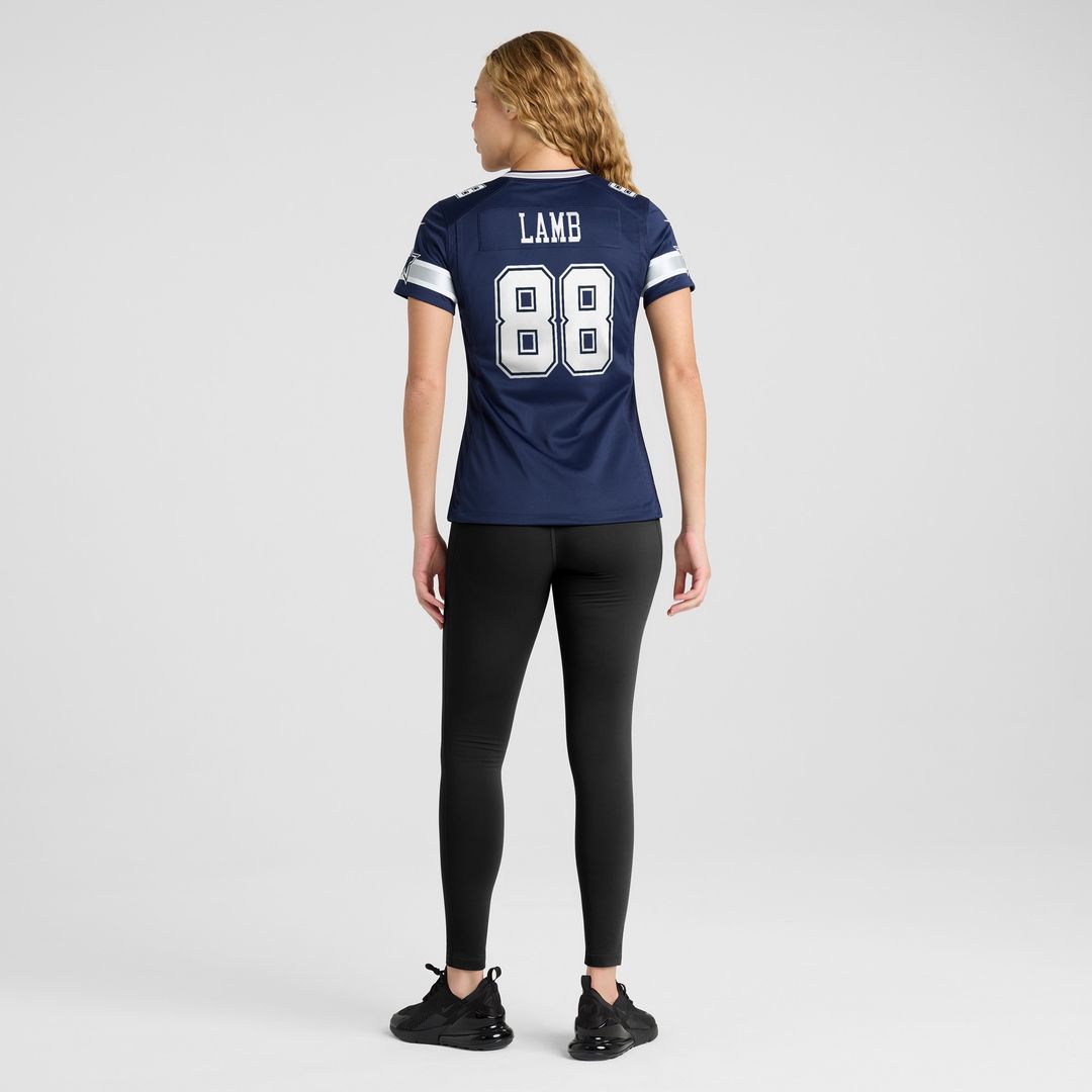 CeeDee Lamb Dallas Cowboys Women's 2nd Alternate Game Jersey - White