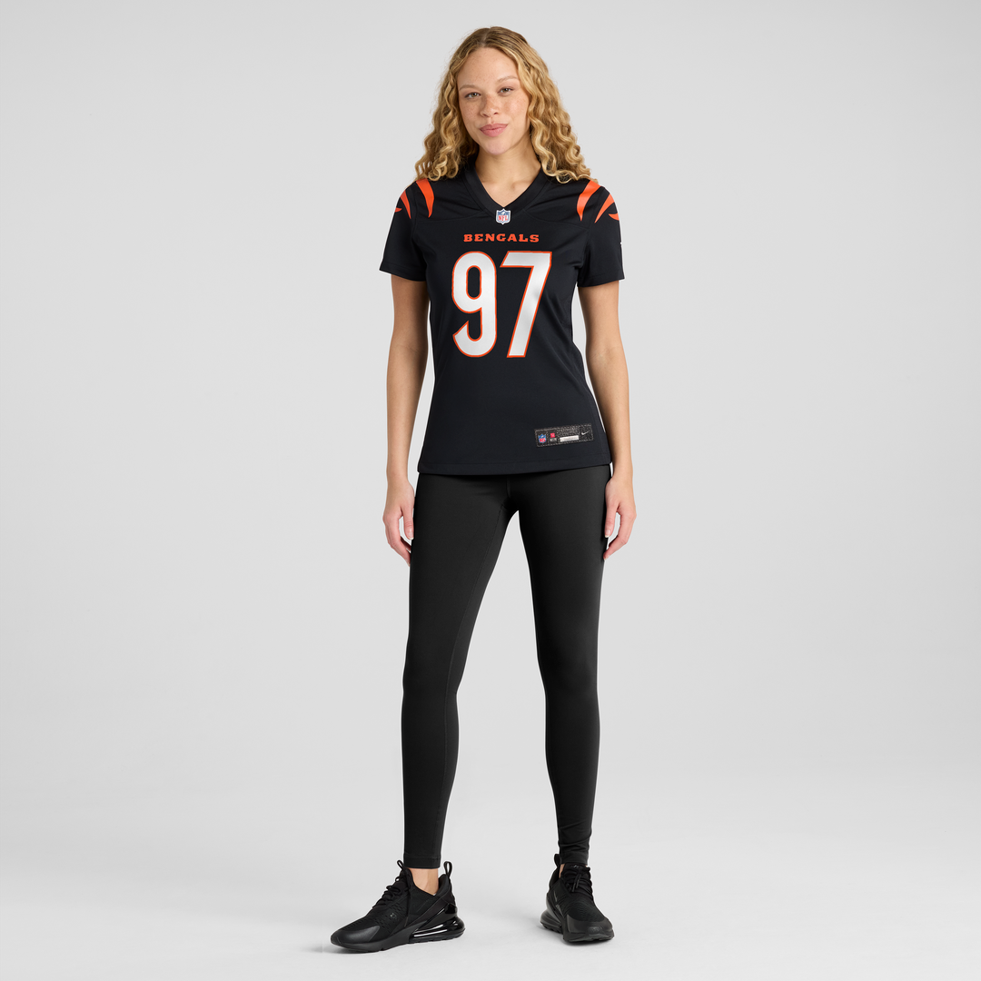 Dexter Lawrence II Cincinnati Bengals Women's Game Jersey - Black