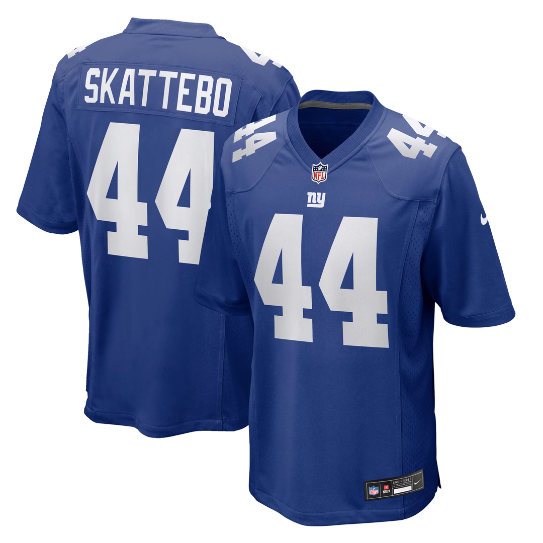 Cam Skattebo New York Giants Game Jersey - White