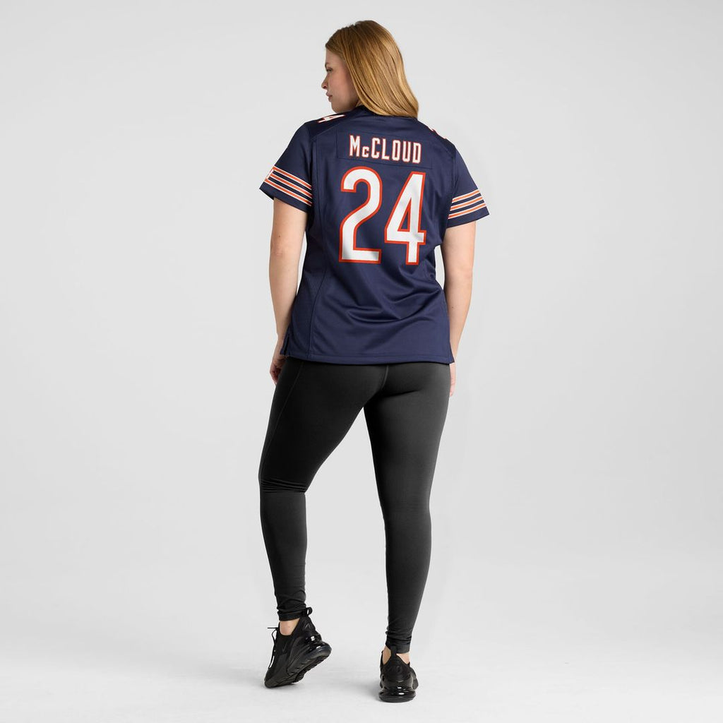 Nick McCloud Chicago Bears Women's Team Game Jersey - Navy