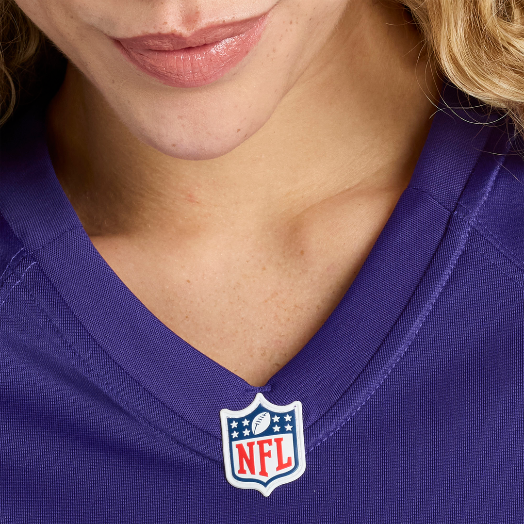 Cornelius Johnson Baltimore Ravens Women's Team Game Jersey - Purple