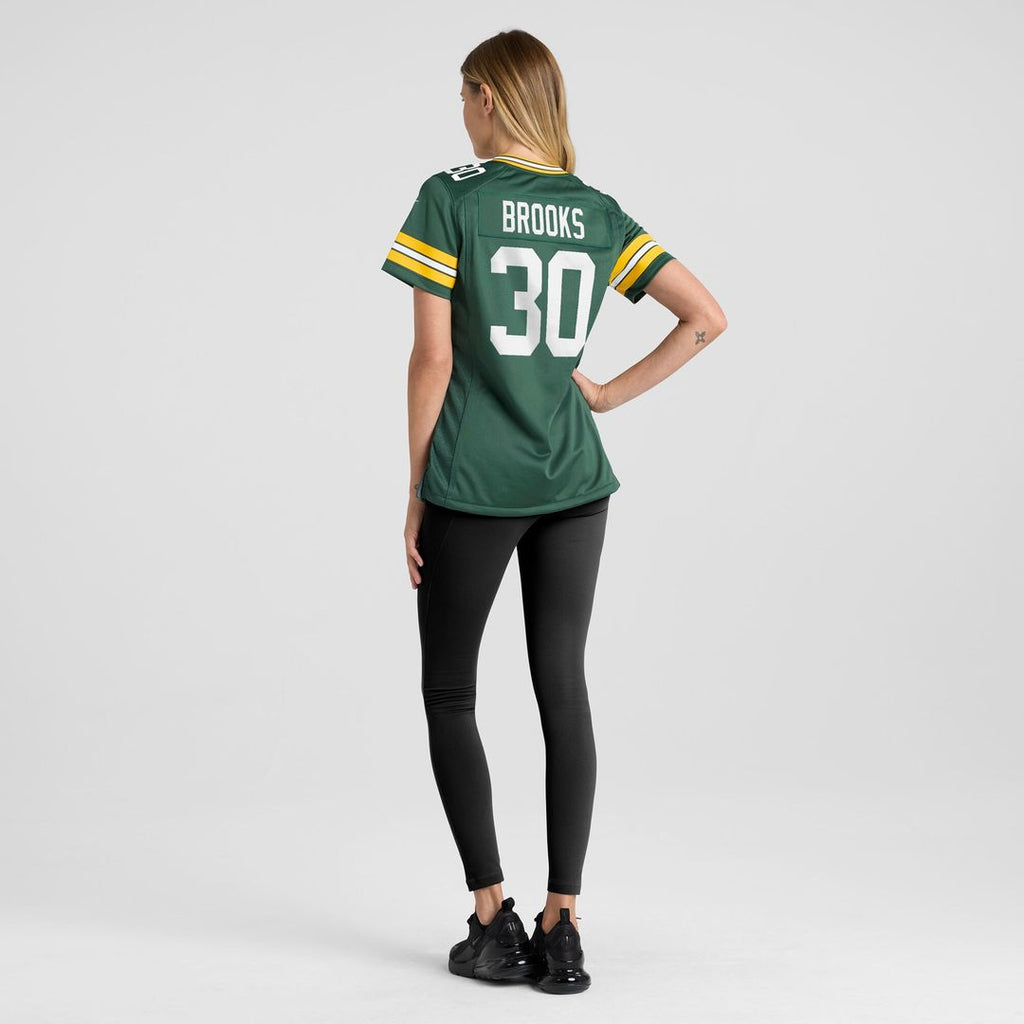 Chris Brooks Green Bay Packers Women's Team Game Jersey - Green