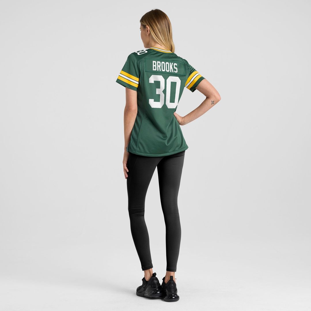 Chris Brooks Green Bay Packers Women's Team Game Jersey - Green