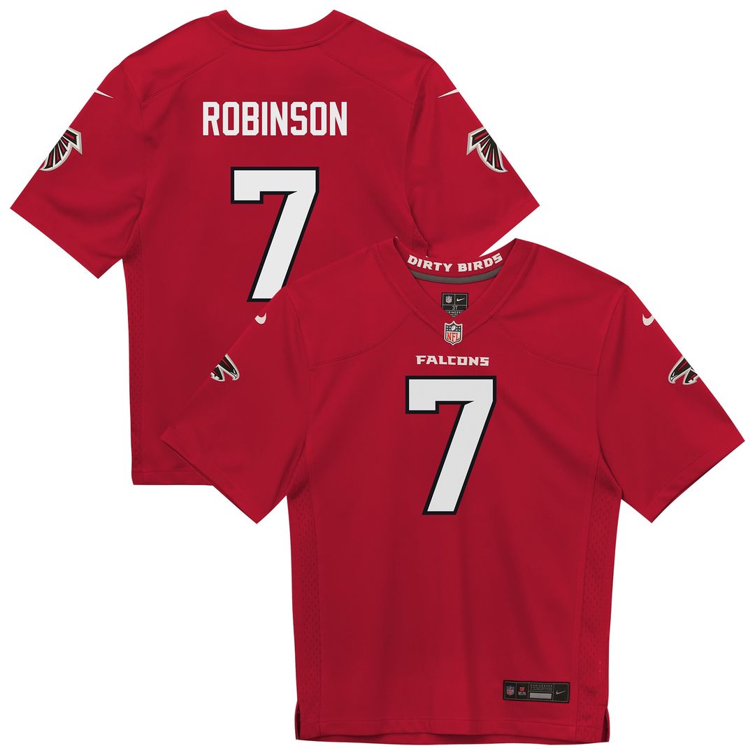Bijan Robinson Atlanta Falcons Toddler Game Jersey - Black