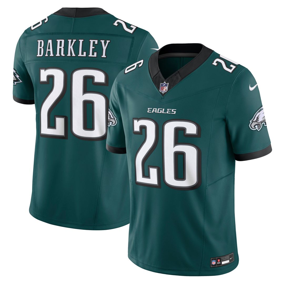 Saquon Barkley Philadelphia Eagles Alternate Vapor F.U.S.E. Limited Jersey - Kelly Green