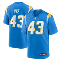 Troy Dye Los Angeles Chargers Game Jersey - Powder Blue