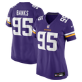 Caleb Banks Minnesota Vikings Women's Team Game Jersey - Purple