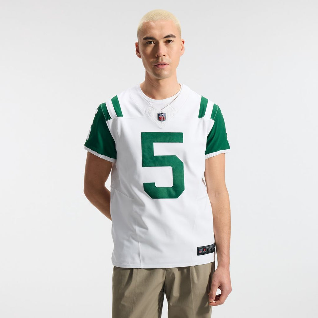 Garrett Wilson New York Jets Classic Alternate Vapor F.U.S.E. Elite Jersey - White