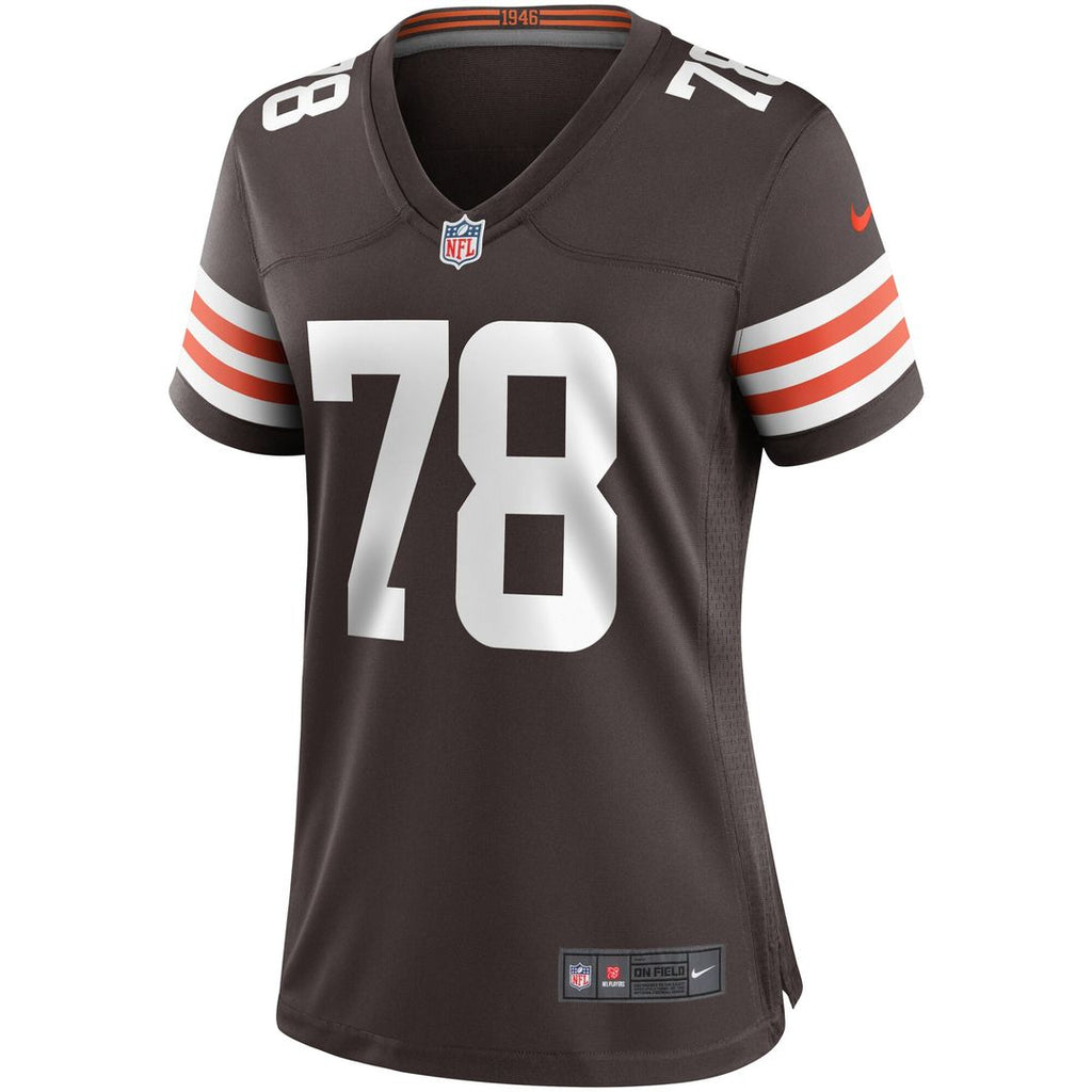Jack Conklin Cleveland Browns Women's Player Game Jersey - Brown