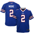 D.J. Moore Buffalo Bills Youth Game Jersey - Blue