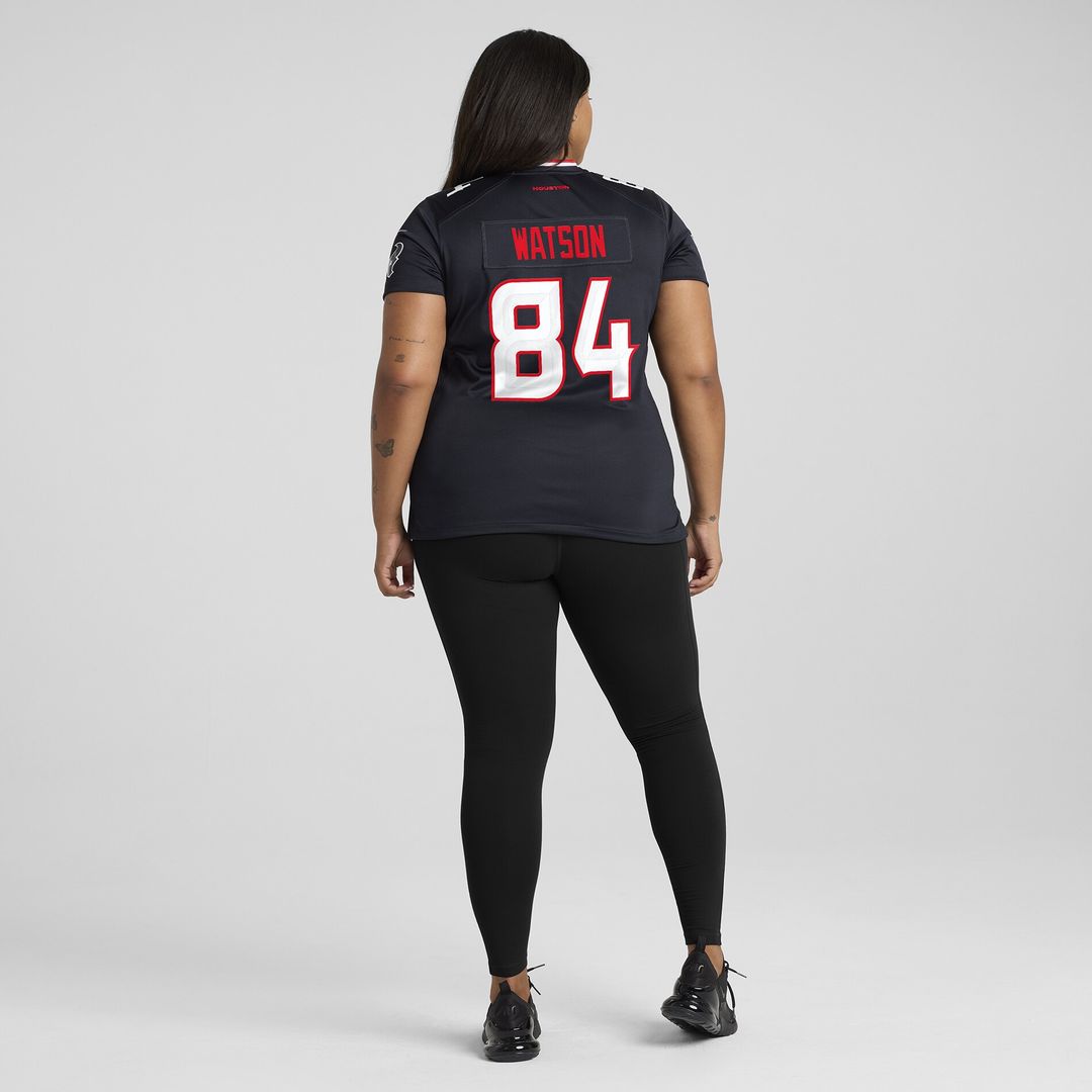 Justin Watson Houston Texans Women's Team Game Jersey - Navy